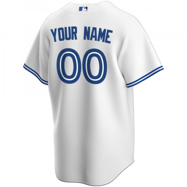 Men's Toronto Blue Jays Nike White Home Replica Custom Jersey