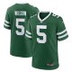 Men's New York Jets #5 Garrett Wilson Nike Legacy Green Limited Jersey