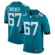 Men's Jacksonville Jaguars Chandler Brewer Nike  Teal  Game Jersey