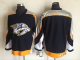 Men's Nashville Predators Navy Blue Blank Throwback NHL Jerseys