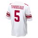 Men's New York Giants Kayvon Thibodeaux Nike White Player Game Jersey