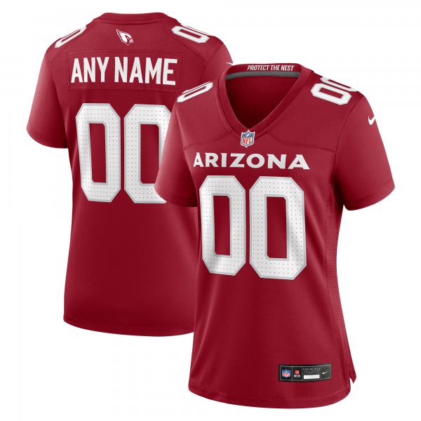 Women's Arizona Cardinals Nike  Custom Game Jersey