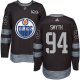 Edmonton Oilers #94 Ryan Smyth Black 1917-2017 100th Anniversary Stitched NHL Jersey