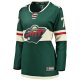 Women's Minnesota Wild Brock Faber Fanatics Green Home Breakaway Player Jersey