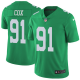 Nike Philadelphia Eagles #91 Fletcher Cox Green Men's Stitched NFL Limited Rush Jersey