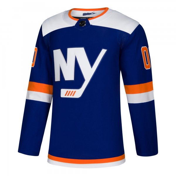 Men's New York Islanders adidas Blue Alternate Custom Jersey