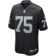 Men's Las Vegas Raiders Howie Long Nike Black Game Retired Player Jersey