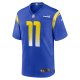 Men's Los Angeles Rams Carson Wentz Nike  Royal Team Game Jersey