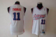 Men's Detroit Pistons #11 Isiah Thomas White Swingman Throwback Stitched NBA Jersey