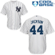 Men's New York Yankees #44 Reggie Jackson White Cool Base Stitched MLB Jersey