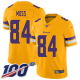 Minnesota Vikings #84 Randy Moss Gold Youth Stitched NFL Limited Inverted Legend 100th Season Jersey