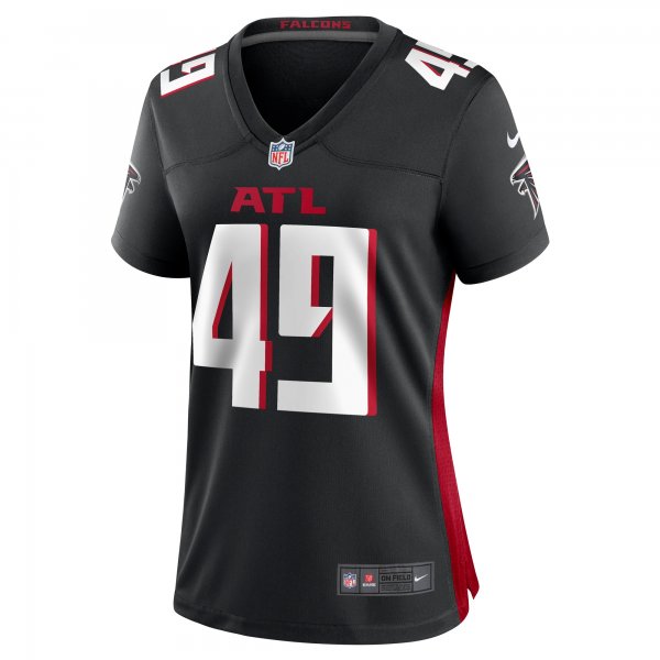 Women's Atlanta Falcons Liam McCullough Nike  Black Team Game Jersey