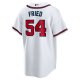 Men's Atlanta Braves Max Fried Nike White Home Replica Player Jersey