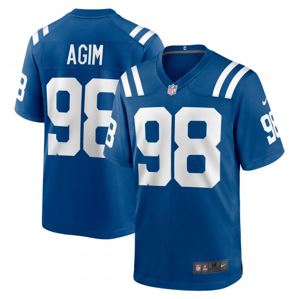 Men's Indianapolis Colts McTelvin Agim Nike  Royal Team Game Jersey