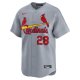 Men's St. Louis Cardinals Nolan Arenado Nike Gray Away Limited Player Jersey