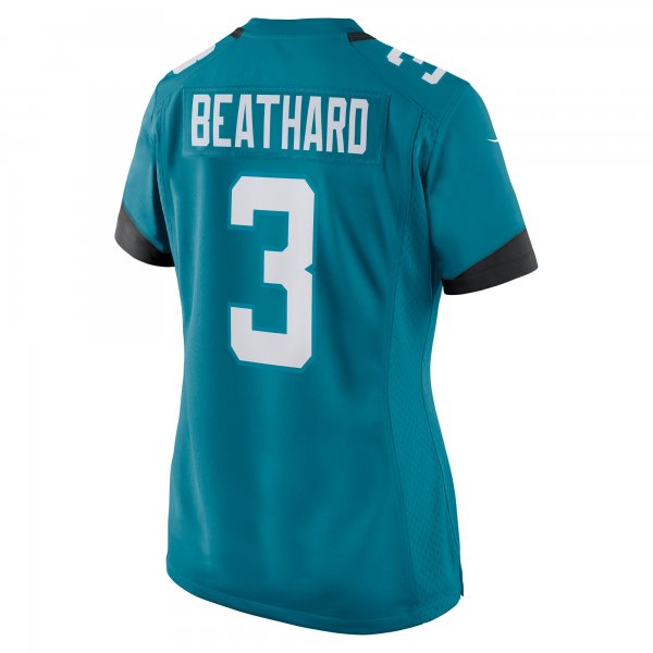 Women's Jacksonville Jaguars C.J. Beathard Nike Teal Nike Game Jersey