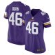 Women's Minnesota Vikings Myles Dorn Nike Purple Game Jersey