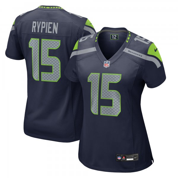 Women's Seattle Seahawks Brett Rypien Nike College Navy Team Game Jersey