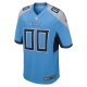 Men's Tennessee Titans Nike Light Blue Alternate Custom Game Jersey