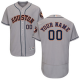 Houston Astros Gray Flex Base Men's Customized MLB Jersey