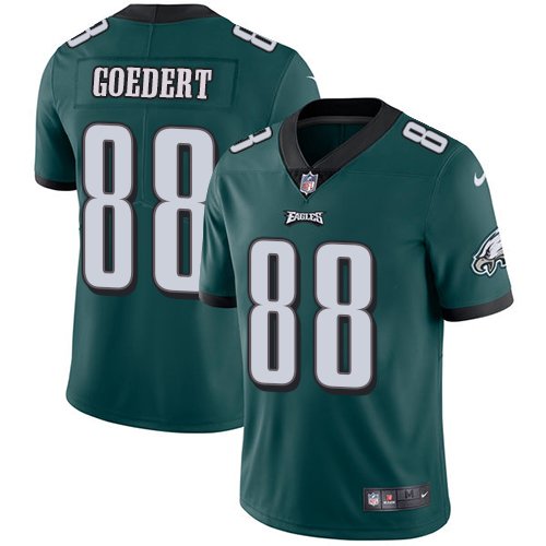 Nike Philadelphia Eagles #88 Dallas Goedert Midnight Green Team Color Youth Stitched NFL Vapor Untouchable Limited Jersey