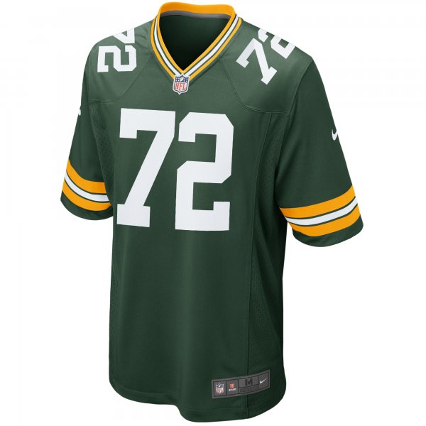 Youth Green Bay Packers Gerhard de Beer Nike Green Game Jersey