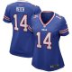 Women's Buffalo Bills Frank Reich Nike Royal Game Retired Player Jersey