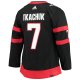 Men's Ottawa Senators Brady Tkachuk adidas Black Home Primegreen Player Jersey