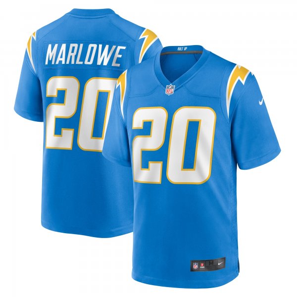 Men's Los Angeles Chargers Dean Marlowe Nike  Powder Blue Team Game Jersey