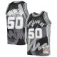 Men's San Antonio Spurs David Robinson Mitchell & Ness Black Hardwood Classics 1998/99 Hyper Hoops Swingman Jersey