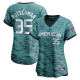 Women's American League #35 Adley Rutschman Nike Teal 2023 MLB All-Star Game Cool Base Jersey