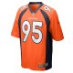 Men's Denver Broncos Elijah Garcia Nike  Orange Team Game Jersey