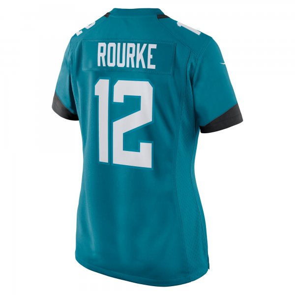 Women's Jacksonville Jaguars Nathan Rourke Nike  Teal Team Game Jersey