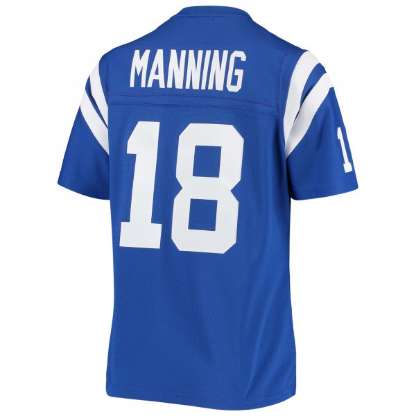 Women's Indianapolis Colts Peyton Manning Mitchell & Ness Royal 1998 Legacy Replica Jersey