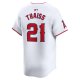 Men's Los Angeles Angels Matt Thaiss Nike White Home Limited Player Jersey