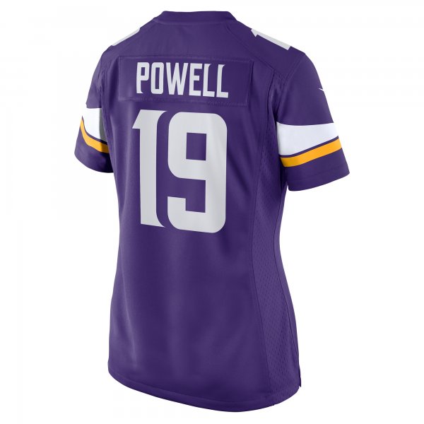 Women's Minnesota Vikings Brandon Powell Nike Purple Game Jersey