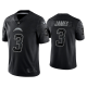 Men's Los Angeles Chargers Derwin James Reflective Limited Chargers Black Jersey