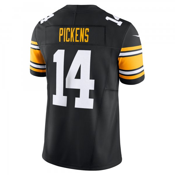 Men's Pittsburgh Steelers George Pickens Nike Black Vapor F.U.S.E. Limited Jersey