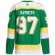 Men's Minnesota Wild Kirill Kaprizov adidas Green 2023/24 Alternate Primegreen Player Jersey