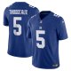 Men's New York Giants Kayvon Thibodeaux Nike Royal Vapor F.U.S.E. Limited Jersey