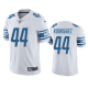 Men's Detroit Lions #44 Malcolm Rodriguez White Vapor Limited Nike NFL Jersey