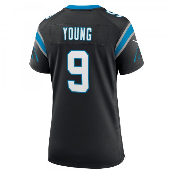 Women's Carolina Panthers Bryce Young Nike Black Team Game Jersey