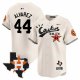 Men's Houston Astros #44 Yordan Alvarez Cactus Jack Stitched Limited Cool Base Cream Jersey