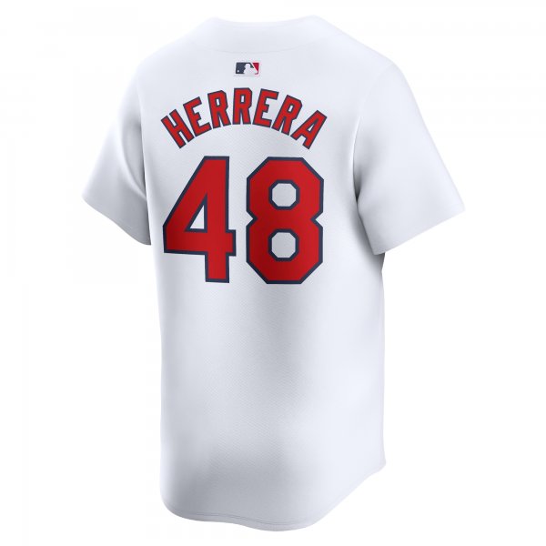 Men's St. Louis Cardinals IvÃÂ¡n Herrera Nike White Home Limited Player Jersey