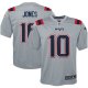 Youth New England Patriots Mac Jones Nike Gray Inverted Game Jersey