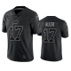 Buffalo Bills Josh Allen Black Reflective Limited Jersey #17