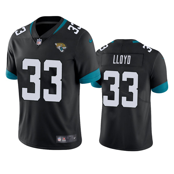 Men's Jacksonville Jaguars Devin Lloyd #33 Black 2022 Nike NFL Draft Vapor Limited Jersey