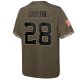 Youth Indianapolis Colts Jonathan Taylor Nike Olive 2022 Salute To Service Player Limited Jersey