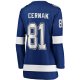 Women's Tampa Bay Lightning Erik Cernak Fanatics Blue Home Breakaway Player Jersey