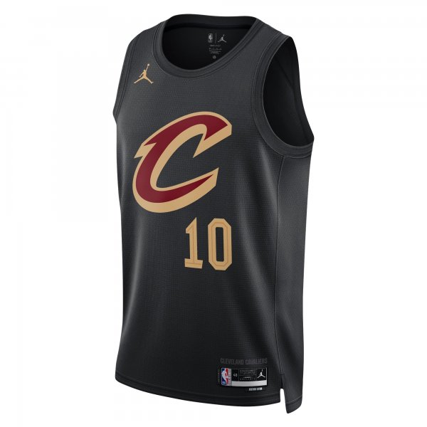 Unisex Cleveland Cavaliers Darius Garland Jordan Brand Black Swingman Jersey - Statement Edition